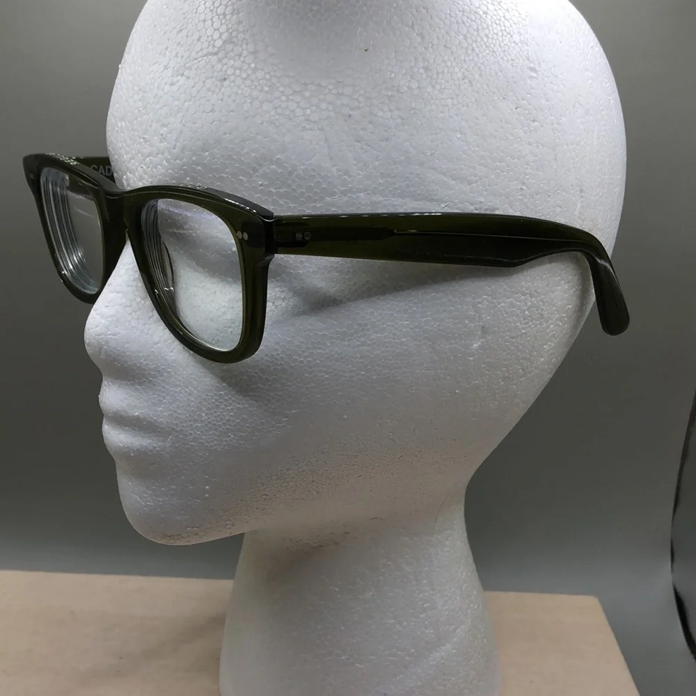 Caddis Porgy Backstage Rx Glasses FRAMES ONLY Heritage Green  50-23-145 UNISEX